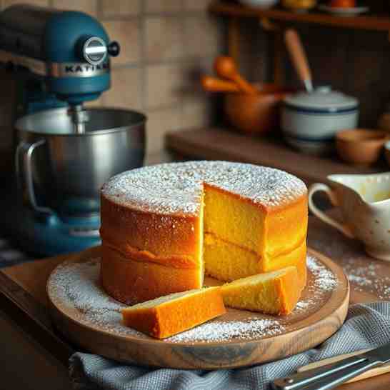 Baking Cakes for Beginners - Try This Easy Bica Galician Sponge
